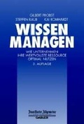 Cover: Wissen Managen - Springer Gabler