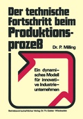 Cover: Der technische Fortschritt beim Produktionsproze&szlig; - Springer Gabler