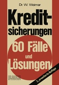 Cover: Kreditsicherungen - Springer Gabler
