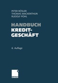 Cover: Handbuch Kreditgesch&auml;ft - Springer Gabler