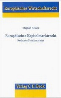 Abbildung von: Europäisches Kapitalmarktrecht - C.H.BECK