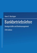 Cover: Bankbetriebslehre - Springer Gabler
