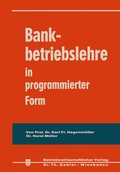 Cover: Bankbetriebslehre in programmierter Form - Springer Gabler
