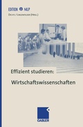 Cover: Effizient studieren: Wirtschaftswissenschaften - Springer Gabler