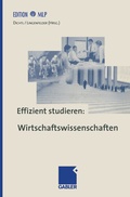 Cover: Effizient studieren: Wirtschaftswissenschaften - Springer Gabler