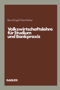 Cover: Volkswirtschaftslehre f&uuml;r Studium und Bankpraxis - Springer Gabler