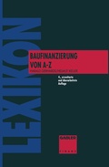 Cover: Lexikon Baufinanzierung von A bis Z - Springer Gabler
