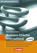 Cover: Das professionelle 1 x 1 Business-Etikette International - Cornelsen Scriptor