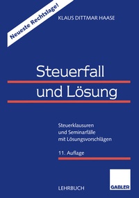 Abbildung von: Steuerfall und Lösung - Springer Gabler