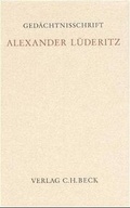 Cover: Ged&auml;chtnisschrift f&uuml;r Alexander L&uuml;deritz - C.H.BECK