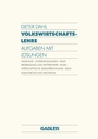 Cover: Volkswirtschaftslehre - Springer Gabler