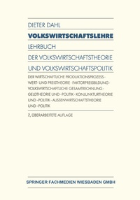 Abbildung von: Volkswirtschaftslehre - Springer Gabler