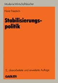 Cover: Stabilisierungspolitik - Springer Gabler