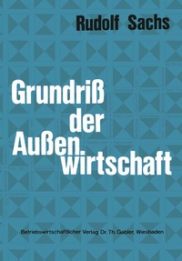 Abbildung von: Grundriß der Außenwirtschaft - Springer Gabler