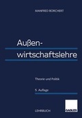 Cover: Au&szlig;enwirtschaftslehre - Springer Gabler