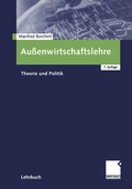 Cover: Au&szlig;enwirtschaftslehre - Springer Gabler