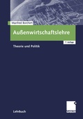 Cover: Au&szlig;enwirtschaftslehre - Springer Gabler