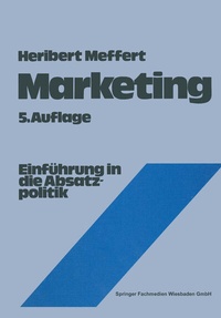 Bild vergrößern Bild: Marketing - Springer Gabler