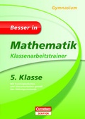 Cover: Besser in Mathematik - Klassenarbeitstrainer Gymnasium 5. Klasse - Cornelsen Scriptor