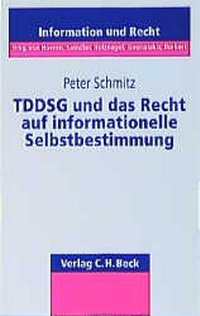 Abbildung von: TDDSG und das Recht auf informationelle Selbstbestimmung - C.H.BECK