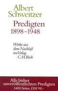 Cover: Predigten 1898-1948 - C.H.BECK
