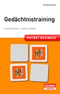 Cover: Pocket Business. Ged&auml;chtnistraining - Cornelsen Scriptor