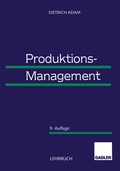 Cover: Produktions-Management - Springer Gabler