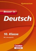 Cover: Besser in Deutsch - Gymnasium 10. Klasse - Cornelsen Scriptor