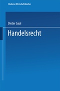 Cover: Handelsrecht - Springer Gabler