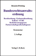 Cover: Bundesrechtsanwaltsordnung - C.H.BECK