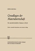 Cover: Grundlagen der Materialwirtschaft - Springer Gabler