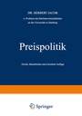 Cover: Preispolitik - Springer Gabler