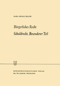 Cover: B&uuml;rgerliches Recht Schuldrecht, Besonderer Teil - Springer Gabler