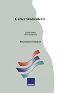 Cover: Produktionswirtschaft - Springer Gabler
