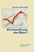 Cover: Wie Beurteilt Man eine Bilanz? - Springer Gabler