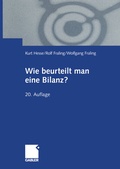 Cover: Wie beurteilt man eine Bilanz? - Springer Gabler