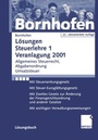 Bild: L&ouml;sungen Steuerlehre 1 Veranlagung 2001 - Springer Gabler
