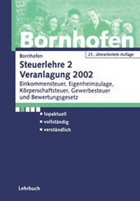 Bild vergrößern Bild: Steuerlehre 2 Veranlagung 2002 - Springer Gabler