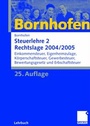 Bild: Steuerlehre 2 Rechtslage 2004/2005 - Springer Gabler