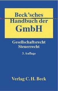 Enlarge image Cover: Beck'sches Handbuch der GmbH - C.H.BECK