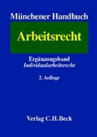 Abbildung von: Münchener Handbuch zum Arbeitsrecht - C.H.BECK