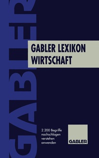 Abbildung von: Gabler Lexikon Wirtschaft - Springer Gabler