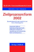 Cover: Zivilprozessreform 2002 - C.H.BECK