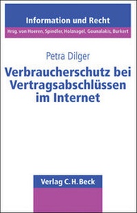 Abbildung von: Verbraucherschutz bei Vertragsabschlüssen im Internet - C.H.BECK