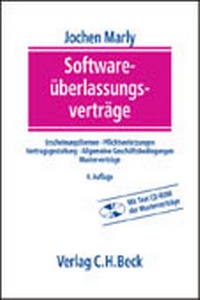 Enlarge image Cover: Softwareüberlassungsverträge - C.H.BECK
