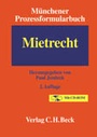 Cover: Münchener Prozessformularbuch Gesamtwerk / Münchener Prozessformularbuch Bd. 1: Mietrecht - C.H.BECK