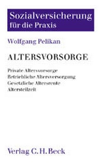 Abbildung von: Altersvorsorge - C.H.BECK