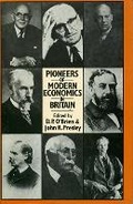 Cover: Pioneers of Modern Economics in Britain - Rowman & Littlefield Publishers
