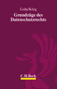 Abbildung von: Grundzüge des Datenschutzrechts - C.H.BECK