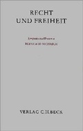 Cover: Recht und Freiheit - C.H.BECK